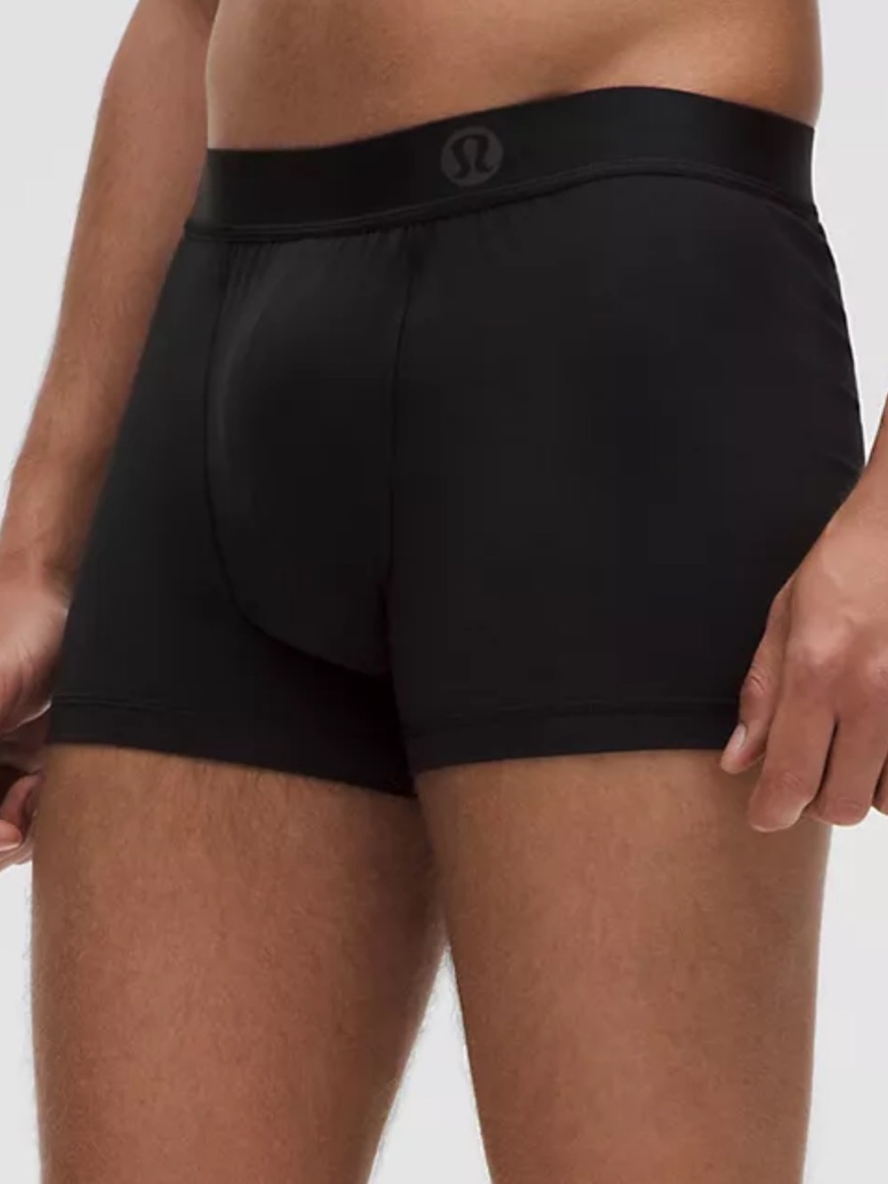 lululemon athletica Men’s Black Supportive Boxer Briefs
